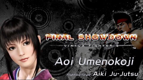 VIRTUA FIGHTER 5 - Aoi Umenokoji - ARCADE MODE