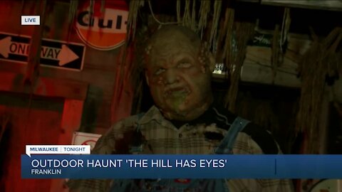 Outdoor haunt at 'The Hill has Eyes'
