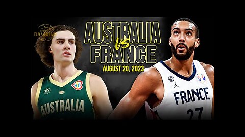 Australia vs France Full Game Highlights | FIBA WC Warm-Up | August 20, 2023 | FreeDawkins