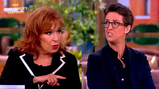 The panic among Trump haters on The View: Trump will pull Rachel Maddow and The View off the air!