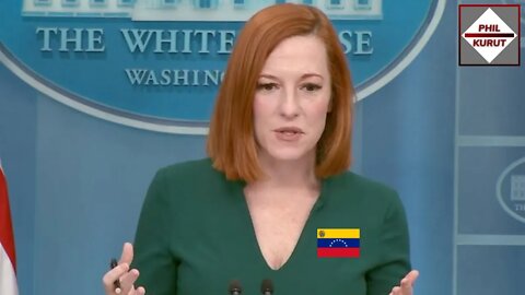 Jen Psaki Tells Press Not To Focus On Venezuela