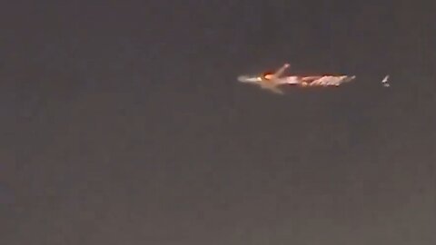 An Atlas Air Boeing 747 Catches On Fire After Takeoff From Miami International Airport