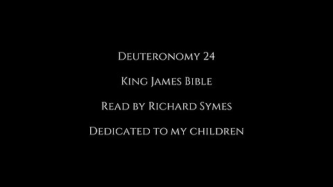 Deuteronomy 24