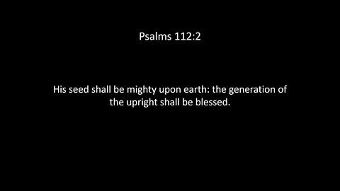 Psalms Chapter 112