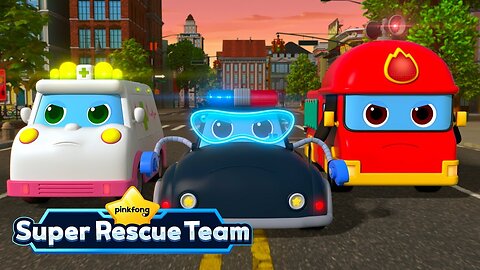 Pinkfong Super Rescue Team S1 Full | Episode 1~12 | Best Car Songs for Kids
