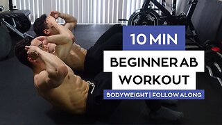 10 Min Beginner Ab Workout Follow Along (1st Edition)