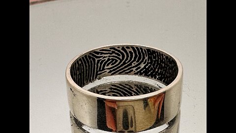 Our fingerprint ring with Chuck Koehler