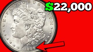 1890 Morgan Dollar Coins Worth Money - Silver Dollar Coin Errors