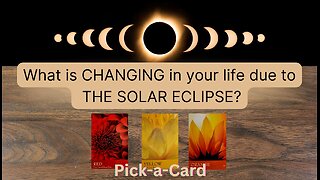 Pick-A-Card FUN! Intuition Practice: What is Changing in your Life Due to the Solar Eclipse?