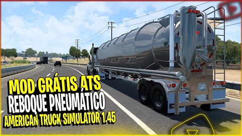 ▶️REBOQUE PNEUMÁTICO PARA AMERICAN TRUCK SIMULATOR 1.45