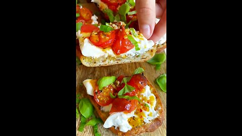 Bruschetta with tomatoes