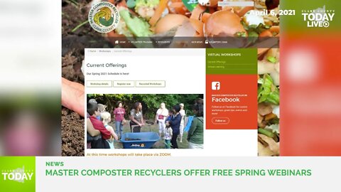 Master Composter Recyclers offer free spring webinars