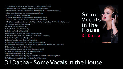 DJ Dacha - Some Vocals in the House - DL156