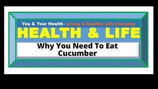 WHY YOU NEED TO EAT CUCUMBER EVERYDAY