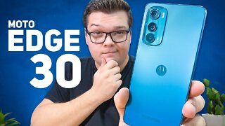 Moto Edge 30 | Fino e POTENTE! A Motorola ACERTOU! Unboxing e Primeiras Impressões