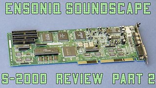 Ensoniq Soundscape S-2000 review - The Quest For The Ultimate Sound Card Part 6.2