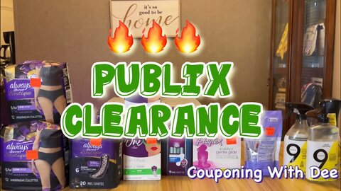 Publix Clearance & 9 Elements #couponingwithdee #publix