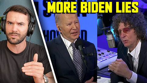 Joe Biden LIES With Impunity On Howard Stern