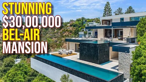 Inside $30,000,000 Bel-Air Modern Mega Mansion