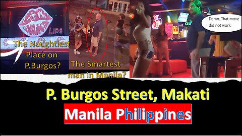 The Naughtiest Bar and the smartest man in P. Burgos Makati, Manila Philippines.