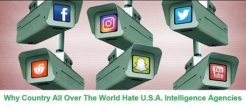 Why Country All Over The World Hate U.S.A. Intelligence CIA-DOJ-FBI Killing Agencies