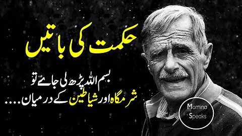 Hikmat Ki Batain In Urdu | ilm o hikmat ki batain | Dania Ki Baten in Urdu | Hikmat #aqwalezareen