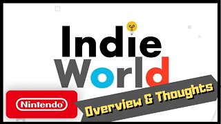 Nintendo Indie World Presentation 2019 | Overview and Thoughts