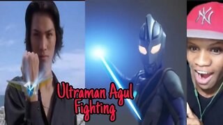 Ultraman Agul fighting.. Reaction