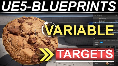 Unreal5 Blueprints: Variable Targets (60-SECONDS!!)