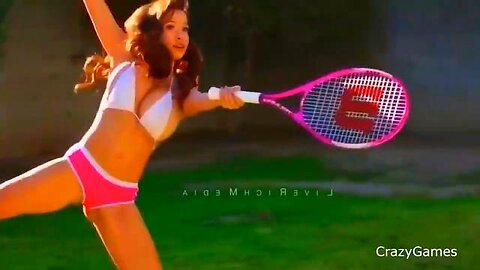 Druid - Nitemare 1986(Sexy Asian Woman Plays Tennis Boobs Jiog Bi Bounvi Boobs Teenis)Nightmare Song