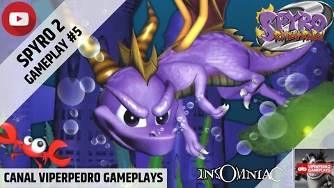 Spyro 2: Ripto's Rage! [PlayStation] | Gameplay #5 | DERROTANDO CRUSH!