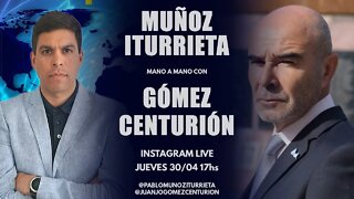 Mano a mano con Gómez Centurión