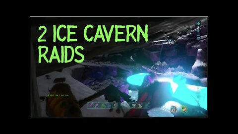 ICE CAVERN RAIDS S:4 EP:8 small tribes, official, xbox, windows 10, raiding, pvp, looting
