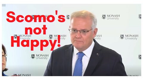 Scomo not happy about Putin attending G20.