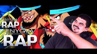 React A Própria Escuridão Barba Negra One Piece Enygma 81 REMAKE - Melhor do mundo