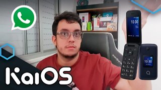 Um celular barato com WhatsApp! Conheça o KaiOS