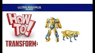 🔥How to Transform Flex Changers Cheetor | Transformers Rise of the Beasts