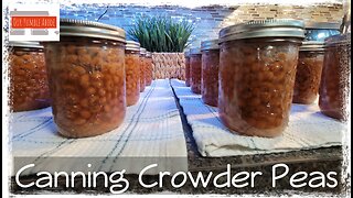 Canning Crowder Peas