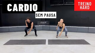 Treino de CARDIO SEM PAUSA #8 | Sem equipamentos | Treino Hard