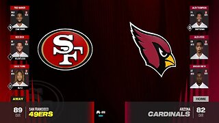 Madden 24 Year 2026 Game 4 49ers Vs Cardinals