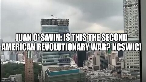 Juan O' Savin: Is THIS the Second American REVOLUTIONARY WAR? NCSWIC! (Video)