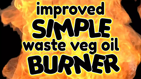 Waste Oil Burner - Improvements - by VOGMAN