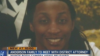 Jay Anderson's family to meet with DA next week