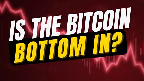 Is the Bitcoin Bottom in? - Bitcoin today and crypto news today