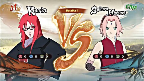 Karin (Akatsuki) VS Sakura Haruno - Naruto Shippuden: Ultimate Ninja Storm 4