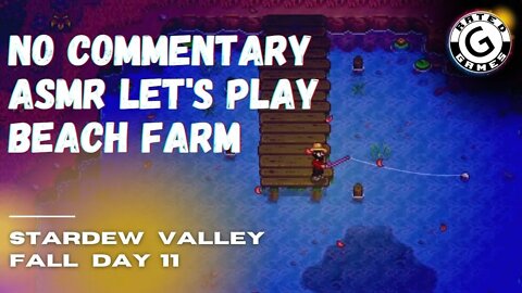 Stardew Valley No Commentary - Family Friendly Lets Play on Nintendo Switch - Fall Day 11
