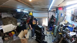 UNBOXING EASTWOOD TIG200 AC/CD PLASMA 60 AND WELDING CART