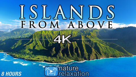Discover Paradise: Most Beautiful Island Drone Aerial View in 4K