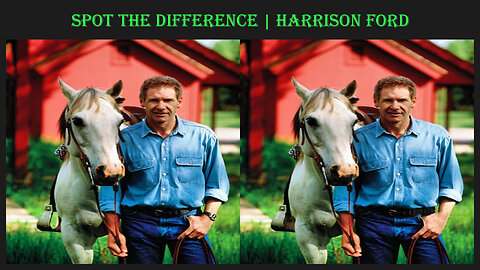 Spot the difference | Harrison Ford