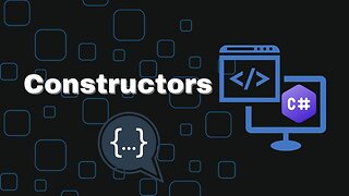 Constructors - C# Tutorial